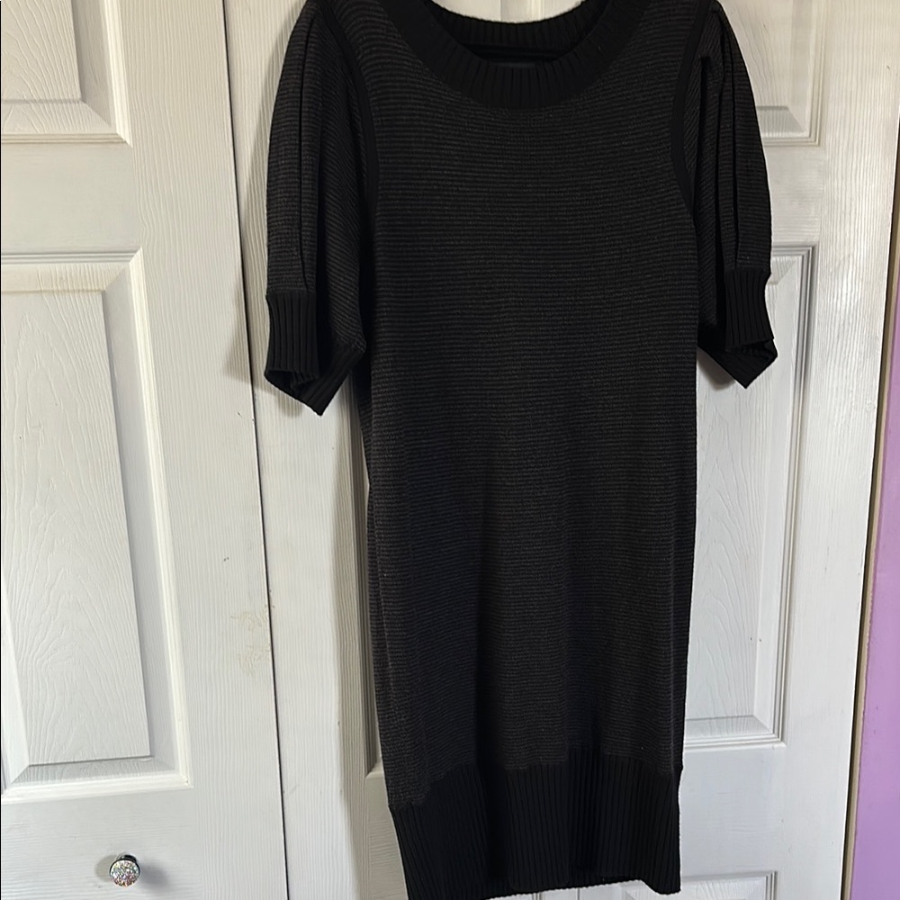 Banana Republic Black Knit Dress